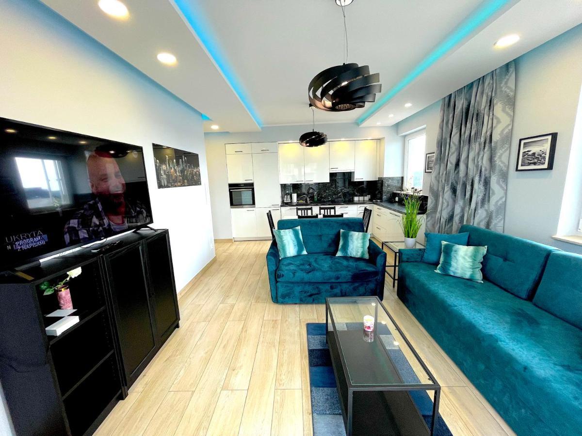 Apartament Z Tarasem I Widokiem Na Odre Wrocław Exteriör bild