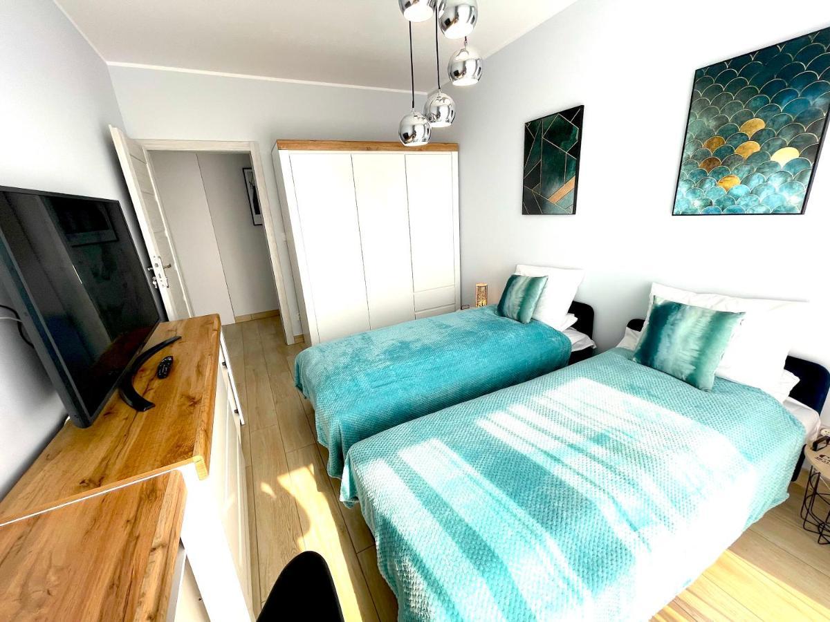 Apartament Z Tarasem I Widokiem Na Odre Wrocław Exteriör bild