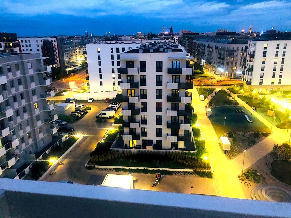 Apartament Z Tarasem I Widokiem Na Odre Wrocław Exteriör bild
