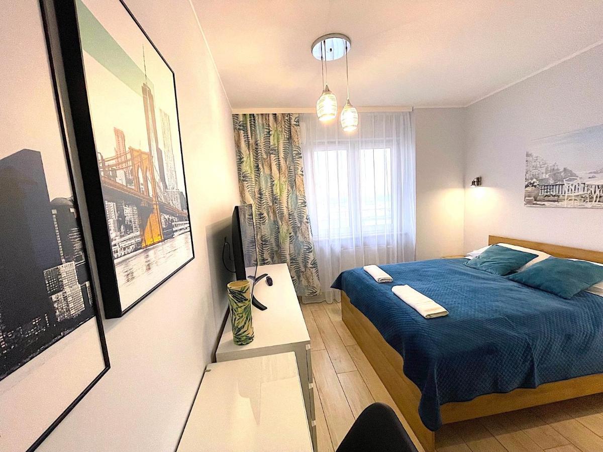 Apartament Z Tarasem I Widokiem Na Odre Wrocław Exteriör bild